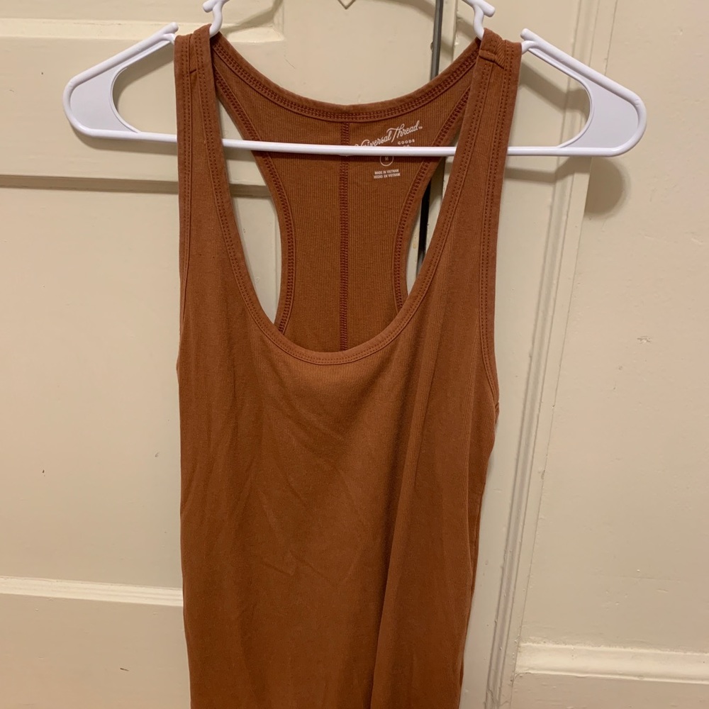 Burnt orange tank top